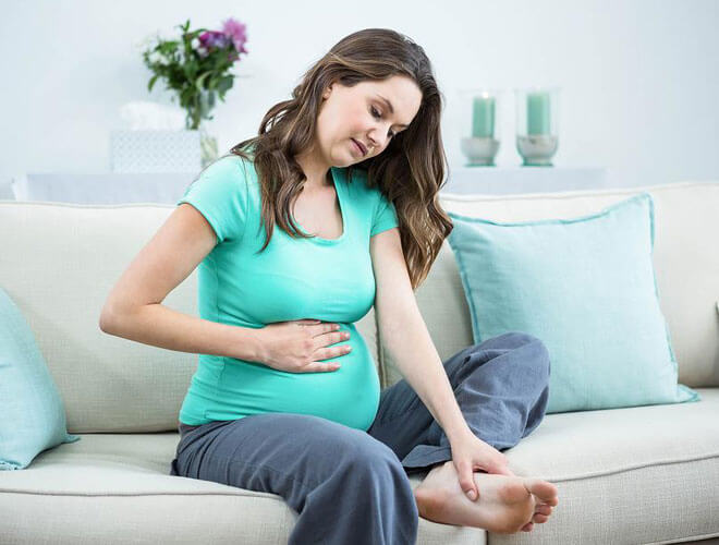 Почему немеют ноги при беременности