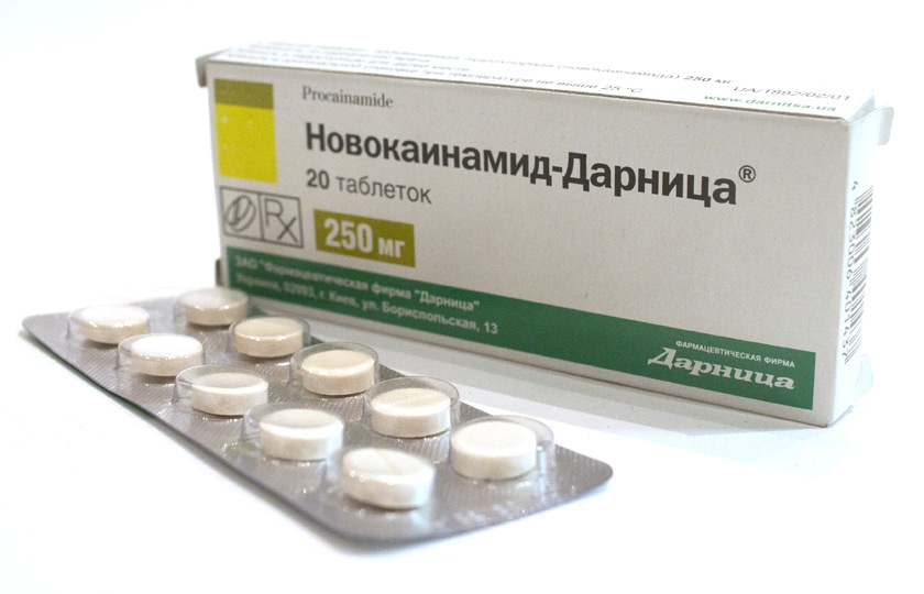 Лечение прокаинамидом