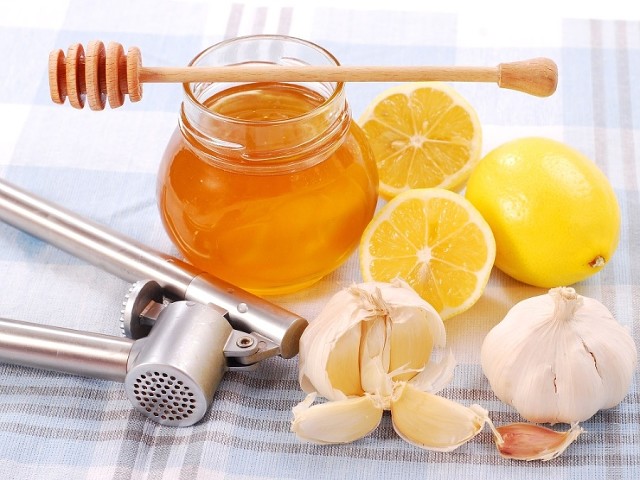 Мёд, чеснок и лимон 
